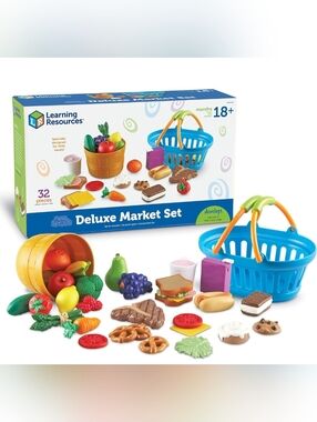 Learning Resources Deluxe Market Set